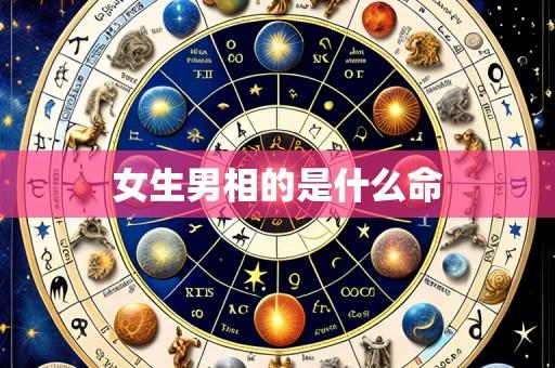 女生男相的是什么命