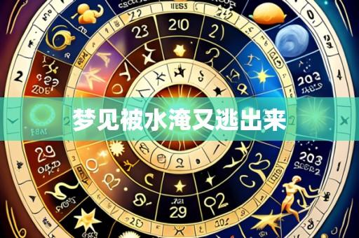 梦见被水淹又逃出来