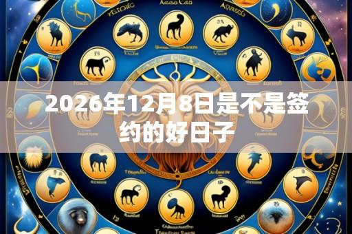 2026年12月8日是不是签约的好日子