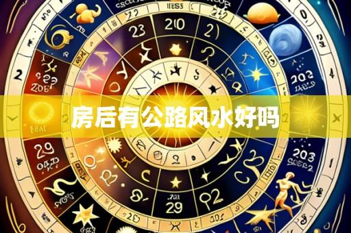 房后有公路风水好吗