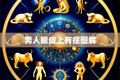男人眼皮上有痣图解