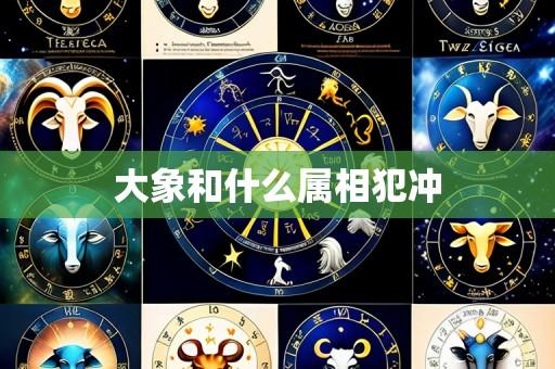 大象和什么属相犯冲