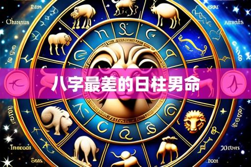 八字最差的日柱男命