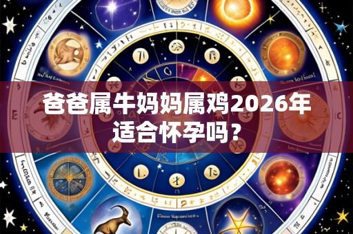 爸爸属牛妈妈属鸡2026年适合怀孕吗？