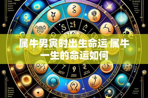 属牛男寅时出生命运 属牛一生的命运如何