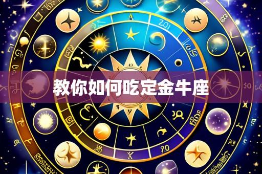 教你如何吃定金牛座