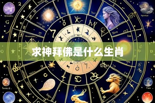 求神拜佛是什么生肖