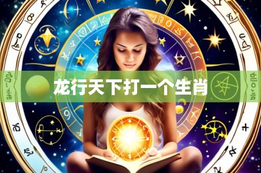 龙行天下打一个生肖