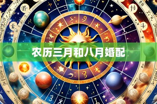 农历三月和八月婚配