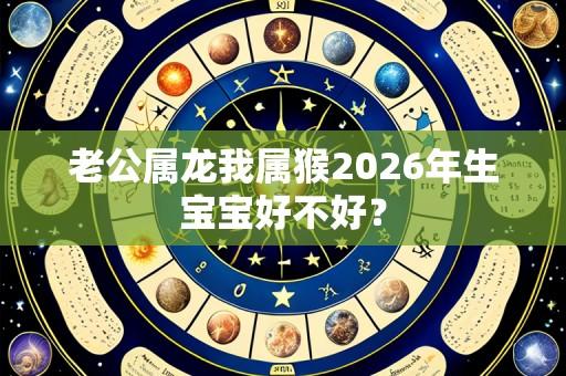 老公属龙我属猴2026年生宝宝好不好?