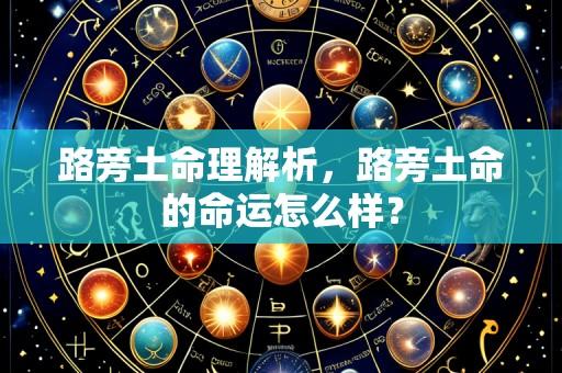 路旁土命理解析,路旁土命的命运怎么样?