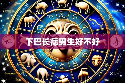 下巴长痣男生好不好
