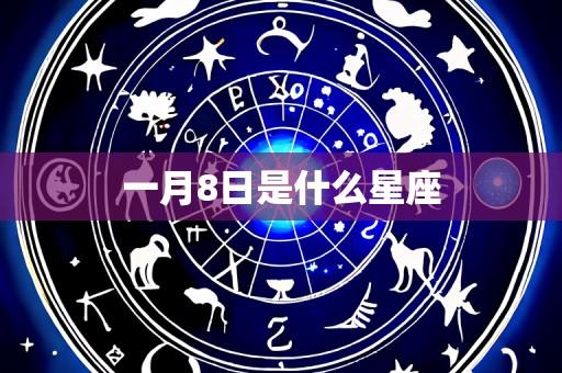一月8日是什么星座