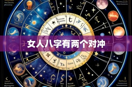 女人八字有两个对冲