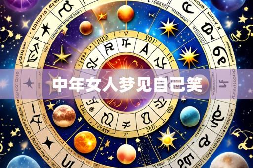 中年女人梦见自己笑