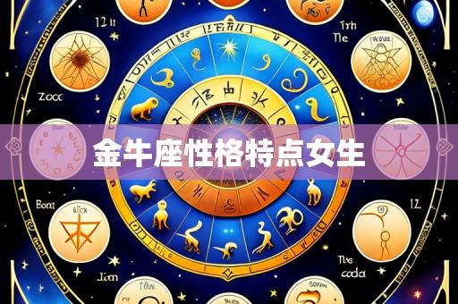金牛座性格特点女生