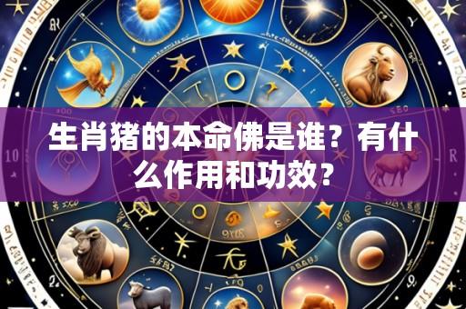 生肖猪的本命佛是谁?有什么作用和功效?