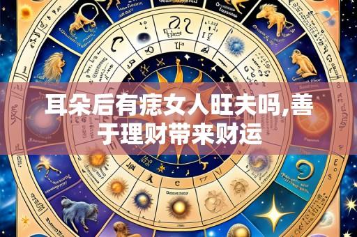 耳朵后有痣女人旺夫吗,善于理财带来财运