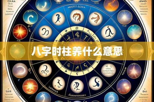 八字时柱养什么意思