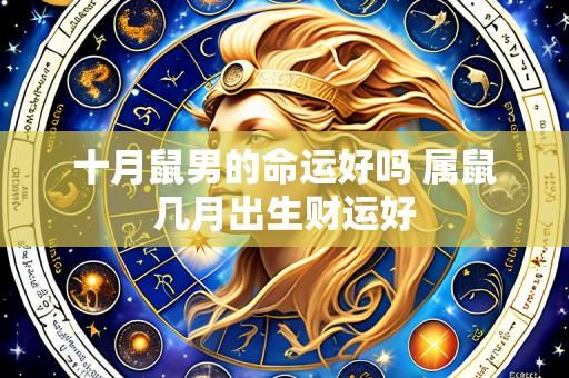 十月鼠男的命运好吗 属鼠几月出生财运好