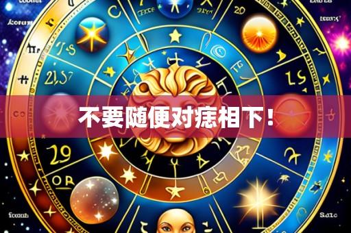 不要随便对痣相下!