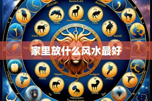 家里放什么风水最好