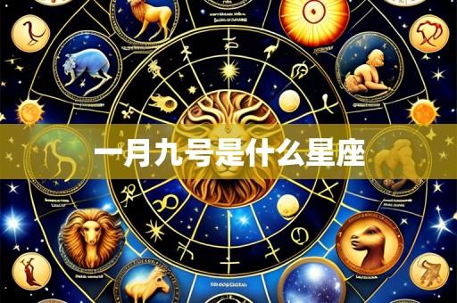 一月九号是什么星座
