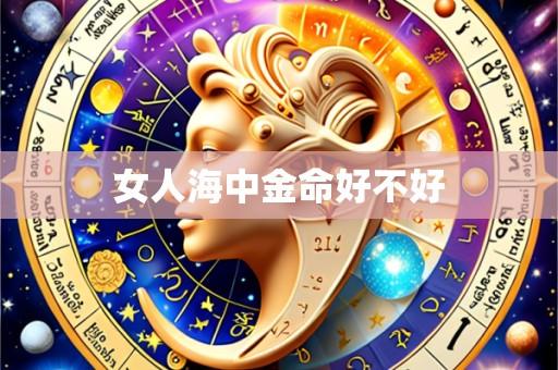 女人海中金命好不好
