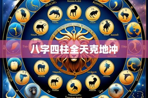 八字四柱全天克地冲