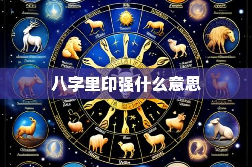 八字里印强什么意思