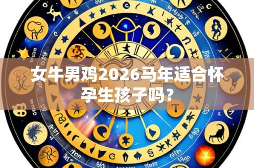 女牛男鸡2026马年适合怀孕生孩子吗?