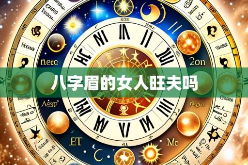 八字眉的女人旺夫吗