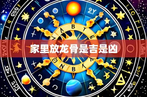 家里放龙骨是吉是凶