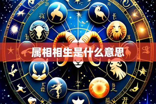 属相相生是什么意思