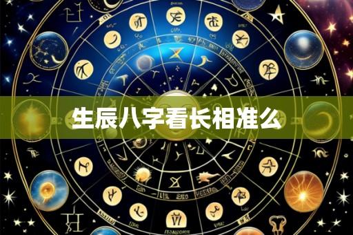 生辰八字看长相准么
