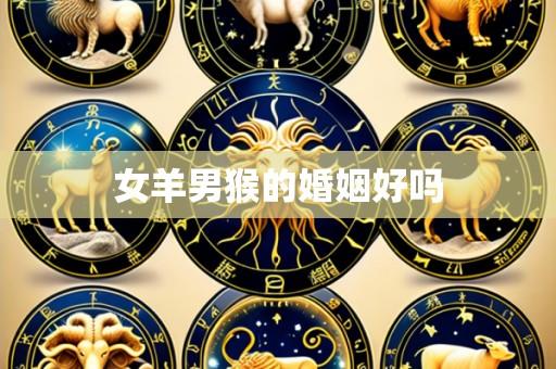 女羊男猴的婚姻好吗