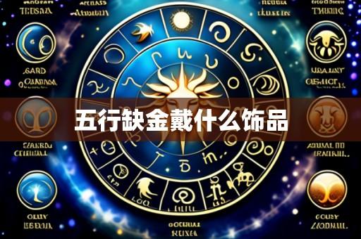五行缺金戴什么饰品