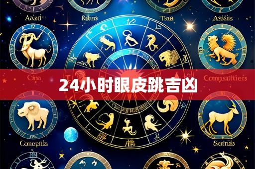 24小时眼皮跳吉凶