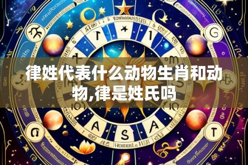 律姓代表什么动物生肖和动物,律是姓氏吗