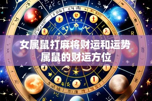女属鼠打麻将财运和运势 属鼠的财运方位