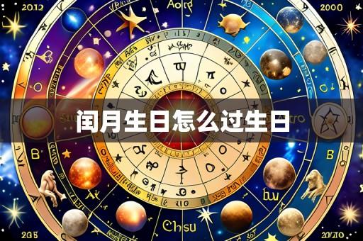 闰月生日怎么过生日