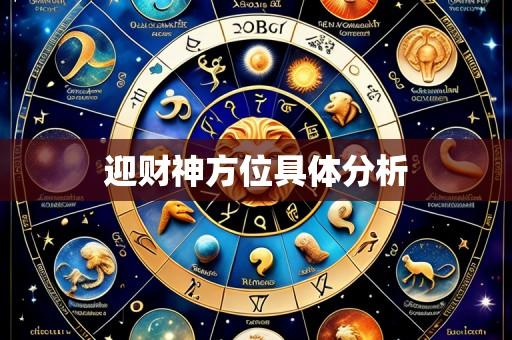 迎财神方位具体分析