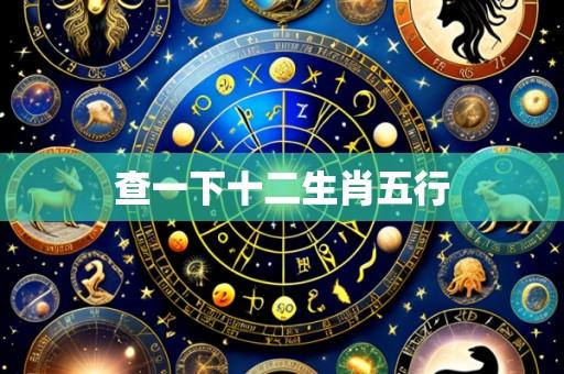 查一下十二生肖五行