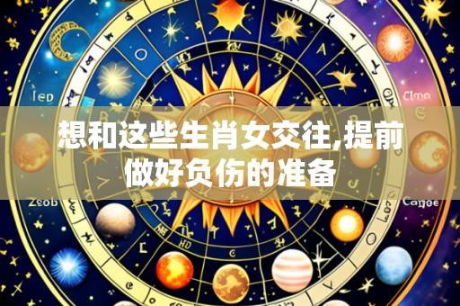 想和这些生肖女交往,提前做好负伤的准备