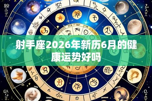 射手座2026年新历6月的健康运势好吗