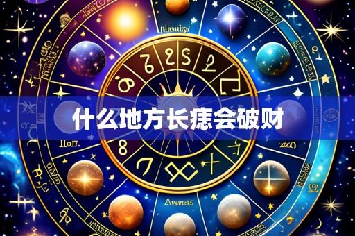 什么地方长痣会破财