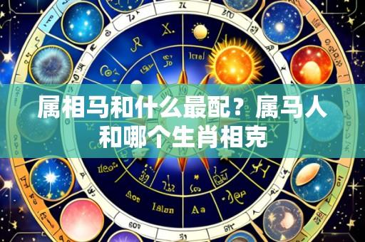 属相马和什么最配?属马人和哪个生肖相克