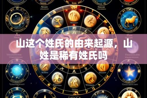 山这个姓氏的由来起源，山姓是稀有姓氏吗