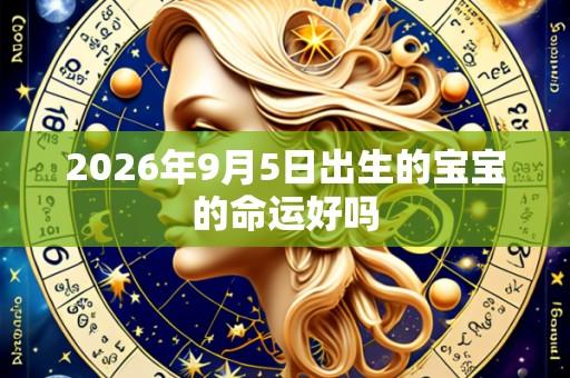 2026年9月5日出生的宝宝的命运好吗