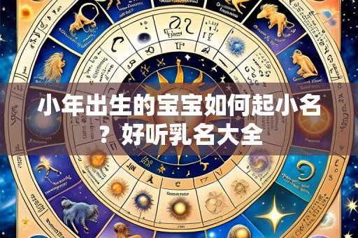 小年出生的宝宝如何起小名?好听乳名大全
